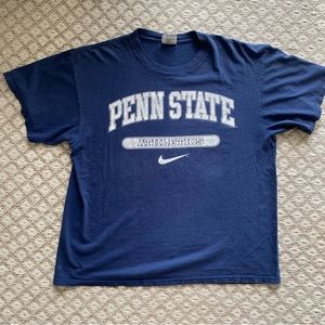 Vintage withe tag Nike shirt Penn state university athletics size Large
